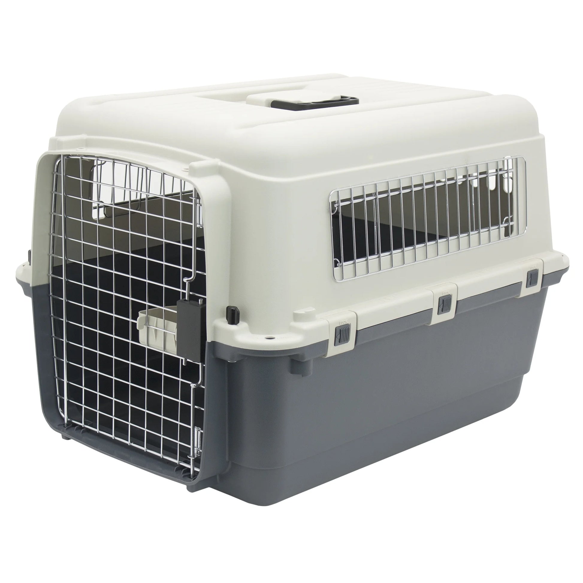 Plastic Dog IATA Airline Approved Kennel Carrier, Medium, 1 Piece