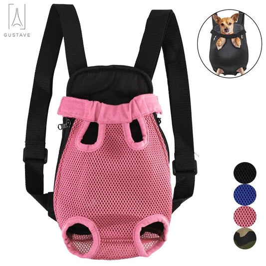 design Adjustable Pet Carrier Backpack, Pink