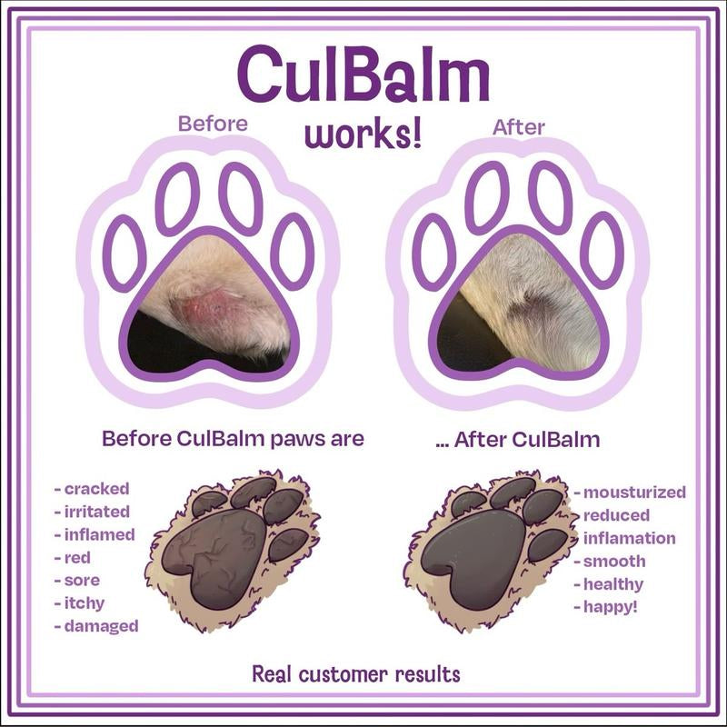 Culdog All Natural Culbalm for Pets Pawcleaner