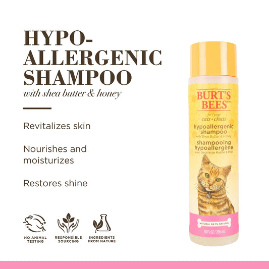 Burt’S Bees Hypoallergenic Shampoo for Cats